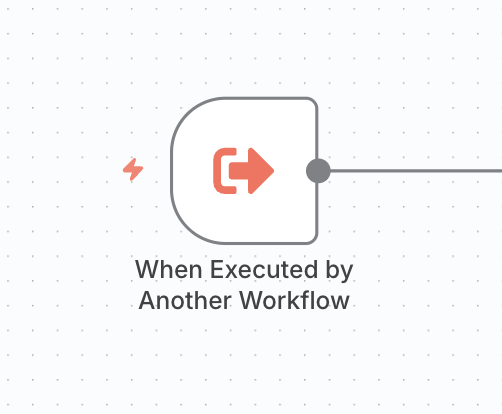 Execute Workflow Trigger 노드